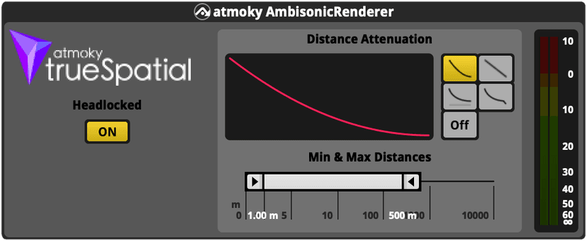 Screenshot of the AmbisonicRenderer plugin