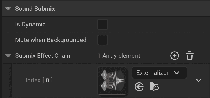 Externalizer Submix