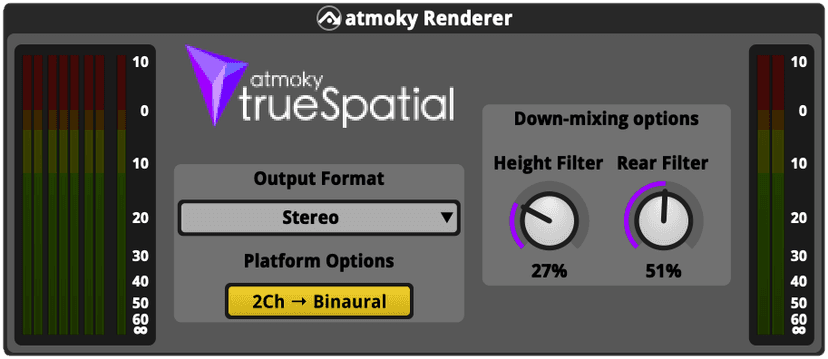 Screenshot of the Renderer plugin
