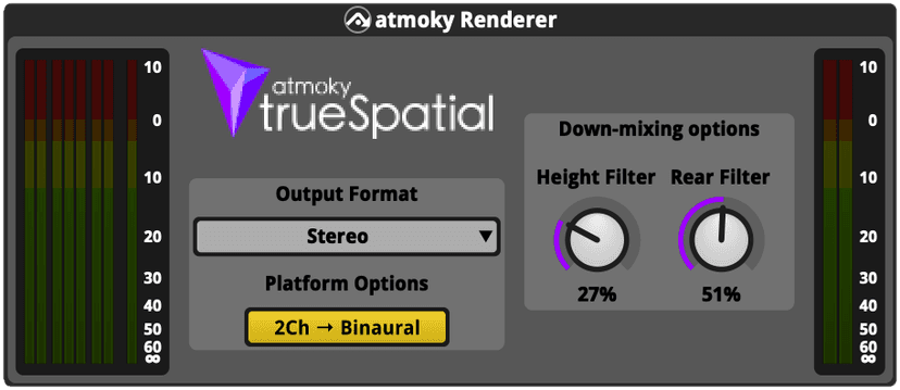 Screenshot of the atmoky Renderer plugin