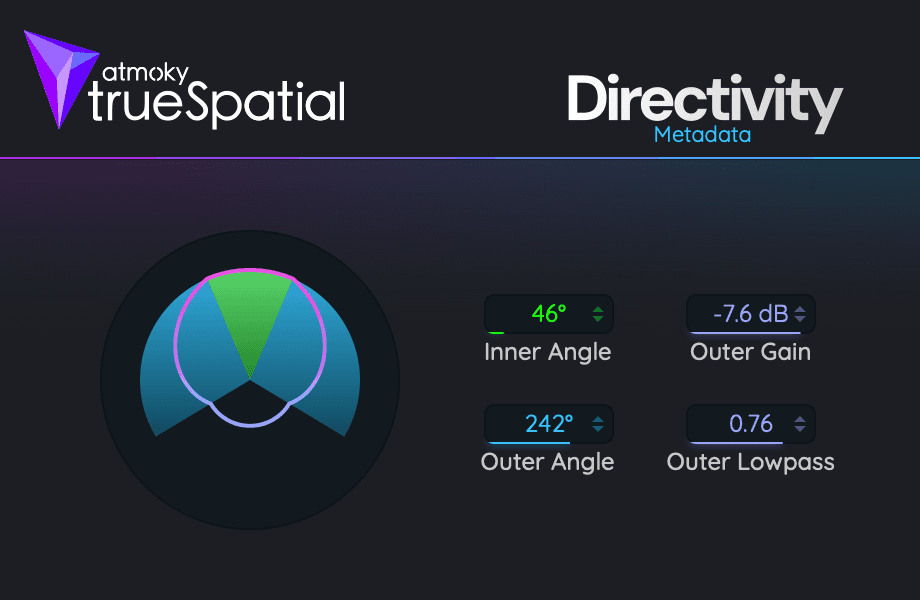 Directivity user interface